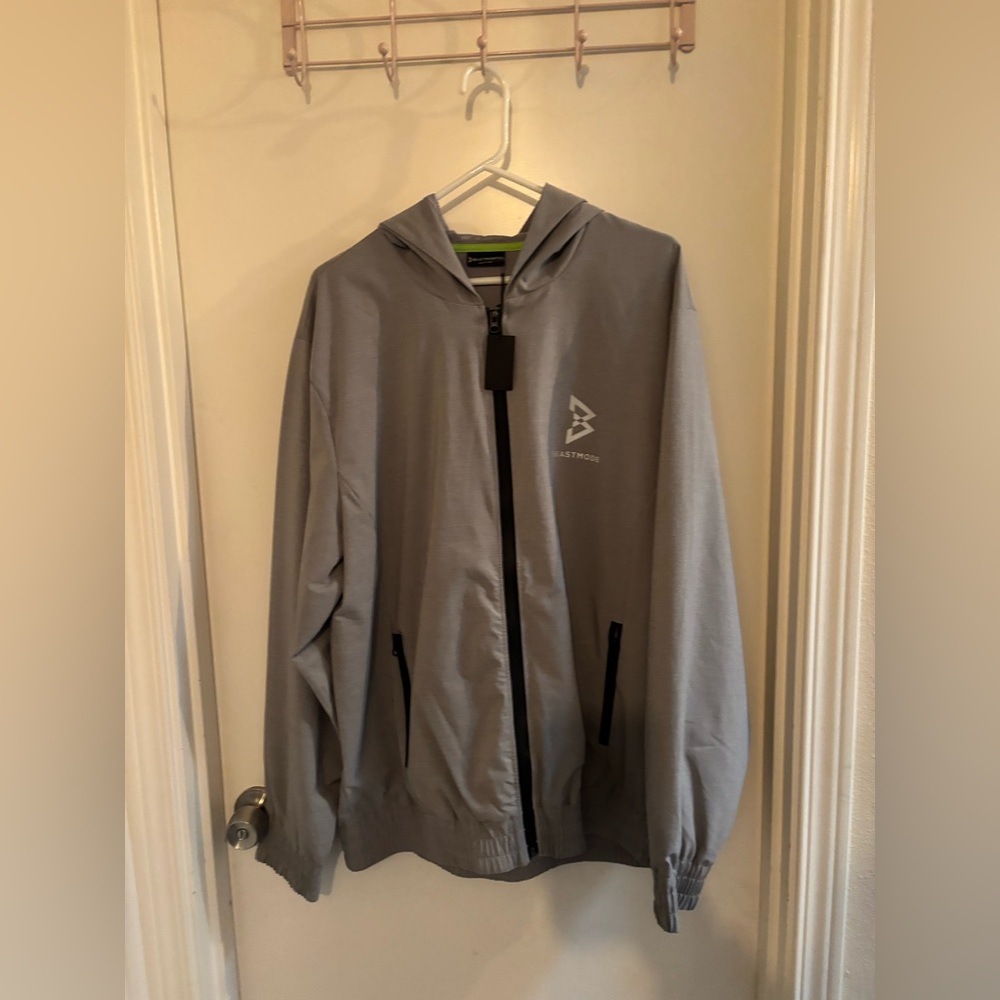 NWT Beast Mode Windbreaker jacket